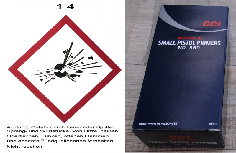 Zünder von CCI 550 Small Pistol Magnum – Bild 1