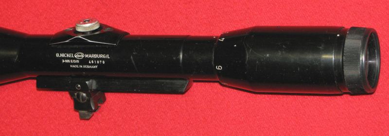 ZF / Zielfernrohr, ein B. NICKEL 3 - 10 x 42 mit dem Absehen 1 / Fehler – Bild 2