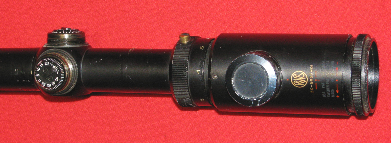 ZF / Zielfernrohr, ein RWS 3 - 9 x 56 mit dem Absehen 1, alles beleuchtet – Bild 3