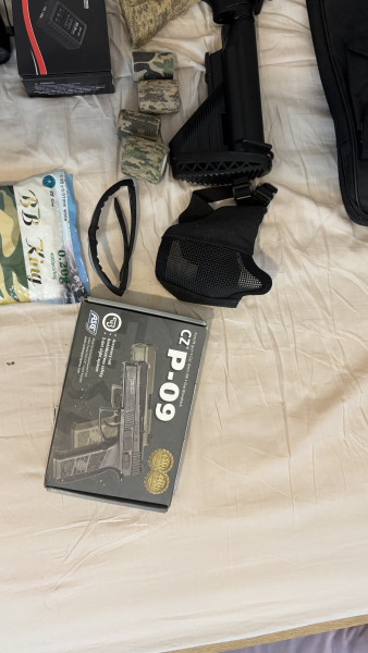 Airsoft Set BY-812, CZ P-09, Magazine, Optik & Zubehör – Bild 3