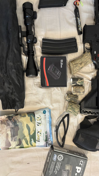 Airsoft Set BY-812, CZ P-09, Magazine, Optik & Zubehör – Bild 4