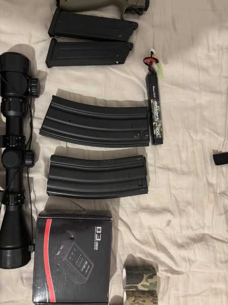 Airsoft Set BY-812, CZ P-09, Magazine, Optik & Zubehör – Bild 6