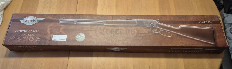 Umarex Legends Cowboy Rifle 4,5 mm Antik Finish CO2 Gewehr – Bild 2