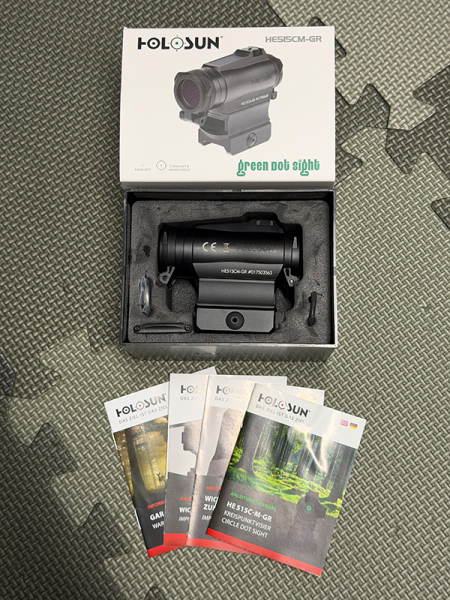 Holosun ELITE HE515C-M-GR Microdot Grünpunkt Visier – Bild 3