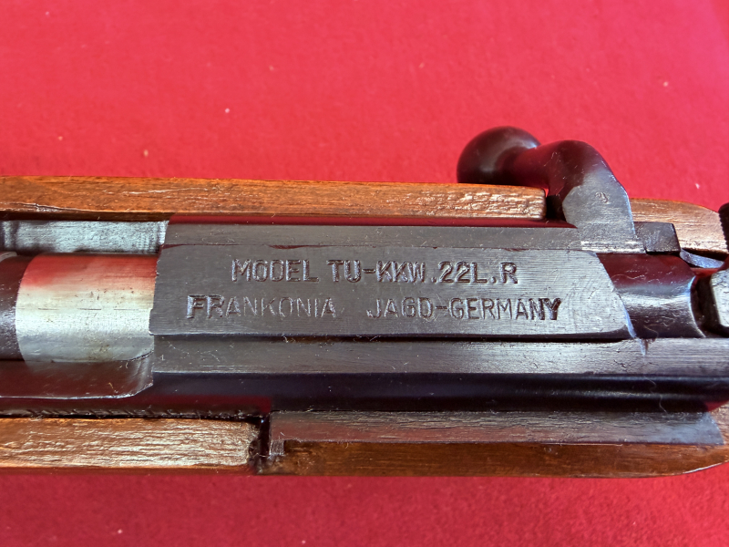 Karabiner K98, Nachbau Wehrsportkarabiner Mod. TU, Cal.: .22LR, ungeschossen, – Bild 6