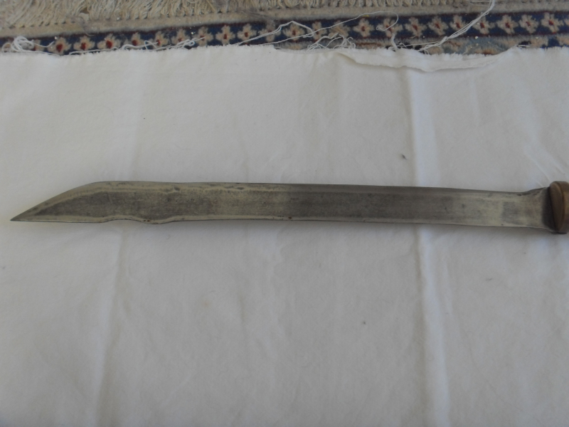 Sehr altes Schwert / Machete , Handarbeit , ca 1850 ? – Bild 3