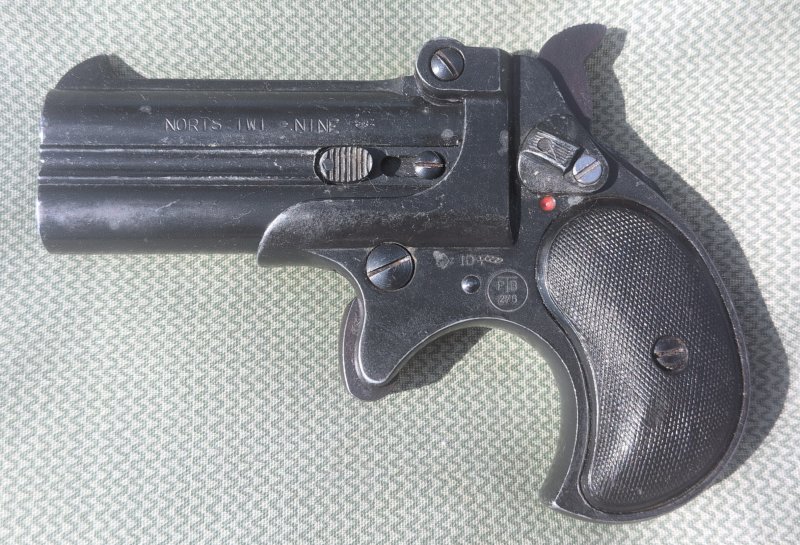 Röhm Noris TWI-NINE Derringer, Kal. 9mm Knall / Gas PTB 276 – Bild 1