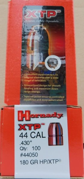 .44/180grs Hornady HP/XTP Geschosse No.44050 100 stk. # – Bild 1