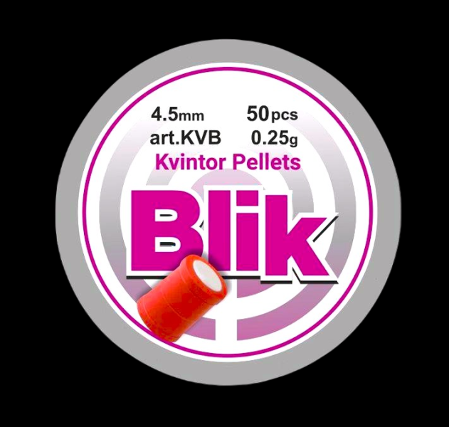 10 Stück Kvintor Blik Kwintor Blik Knall Diabolo Diabolos 4,5 mm .177 50 St. 0,25 g – Bild 1