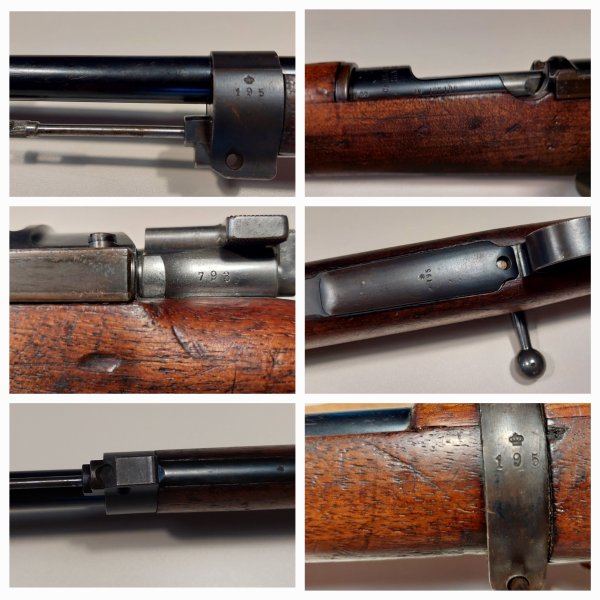 Schwedenmauser Carl Gustaf M96 Repetierer 6,5x55 Mauser Karabiner Ordonnanz Gewehr Schweden (m38) GK – Bild 3
