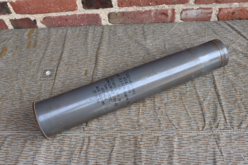 8,8 Flak Hülse Wehrmacht 2.Weltkrieg Deko Munition – Bild 1