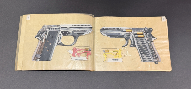 Original TRANSART Bedienungsanleitung für PPK Walther Zella-Mehlis – Bild 3