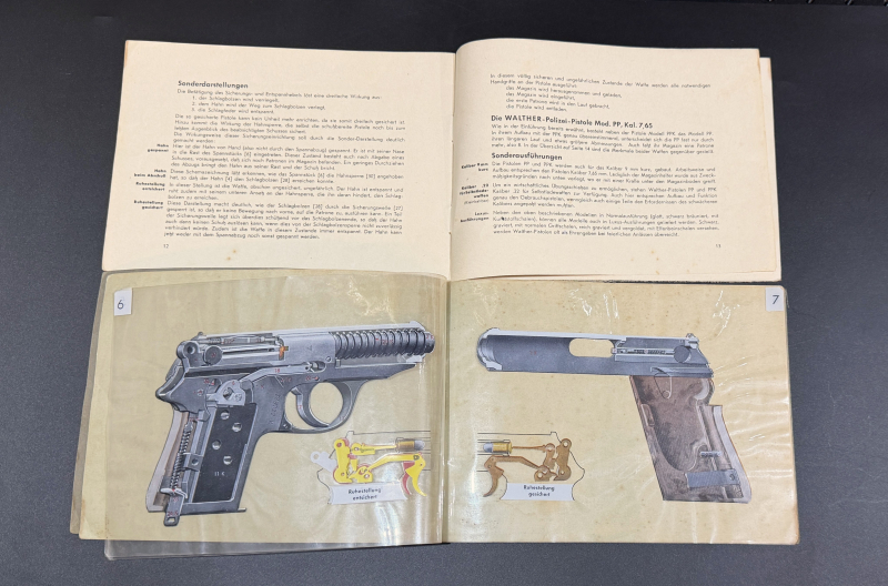 Original TRANSART Bedienungsanleitung für PPK Walther Zella-Mehlis – Bild 4