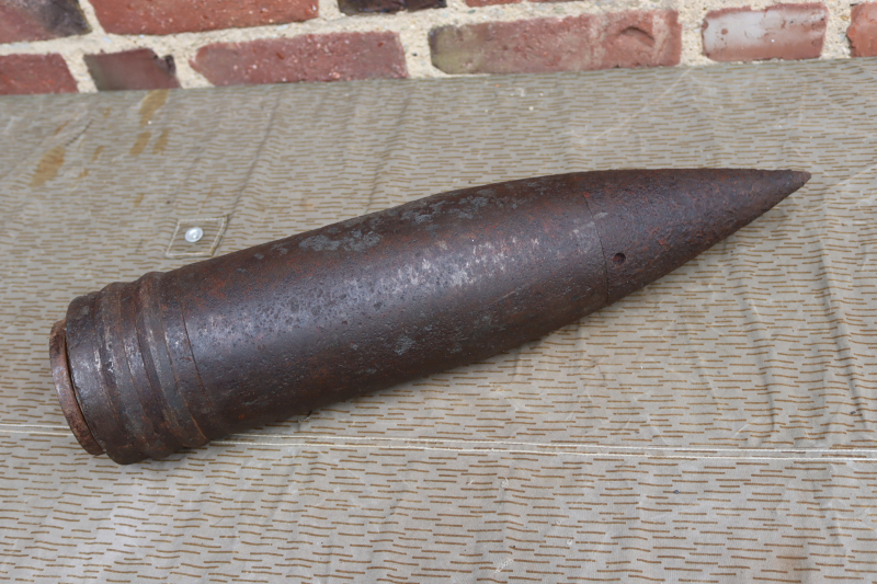 12,7cm Haubengranate Sprenggranate Kriegsmarine 2.WK – Bild 2