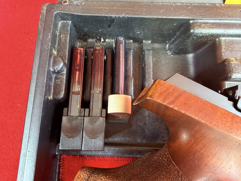 Walther GSP .22LR und Wechsellauf .32S&W, 4x Magazin, Hülsenfänger, Koffer u. Zubehör – Bild 5