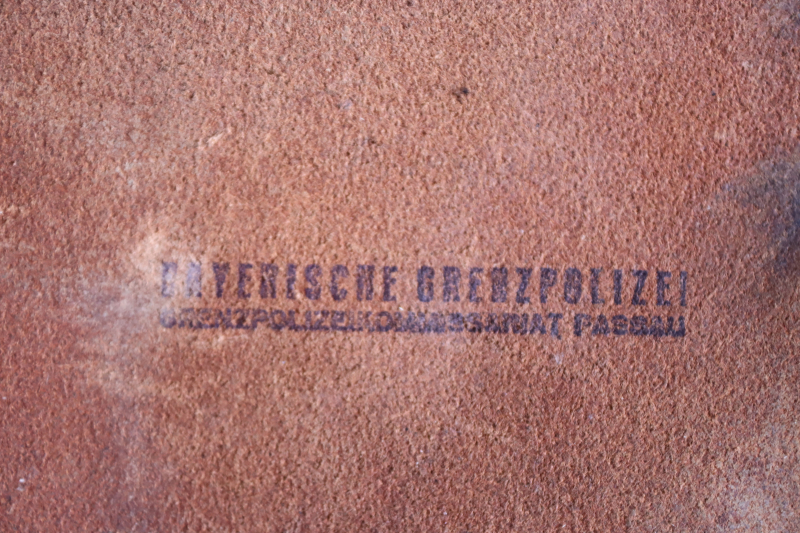 Pistolentasche Bayerische Grenzpolizei Passau Walther PPK 7,65 Pistole Holster – Bild 4