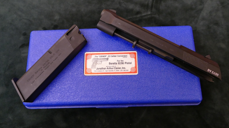 Ciener Wechselsystem für Beretta 92/96 , Kal. .22lr, super Zustand!! – Bild 1