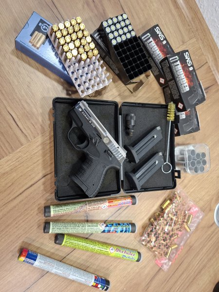 Verkaufe Zoraki 906 Chrom mit Zubehörpaket – Bild 1