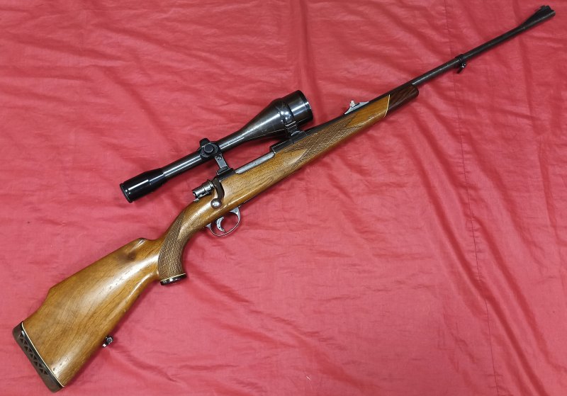 Repetierer Brigant 308 Win. mit 8x56 Schmidt u. Bender-Zielfernrohr – Bild 1