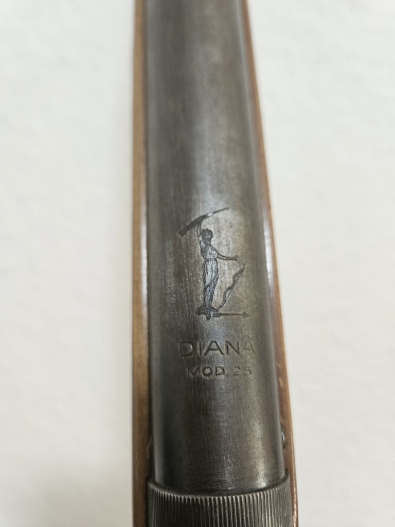 Diana Mod. 25 Luftgewehr – vor 1970 – ohne F – funktionsfähig – Bild 4