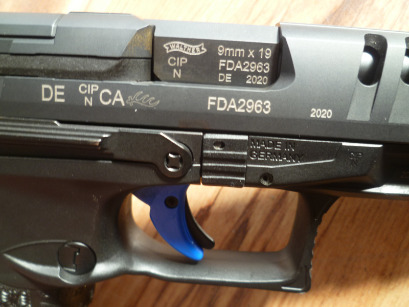 Pistole Walther Q5 Match 9mm Luger – Bild 4