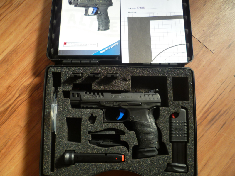 Pistole Walther Q5 Match 9mm Luger – Bild 1