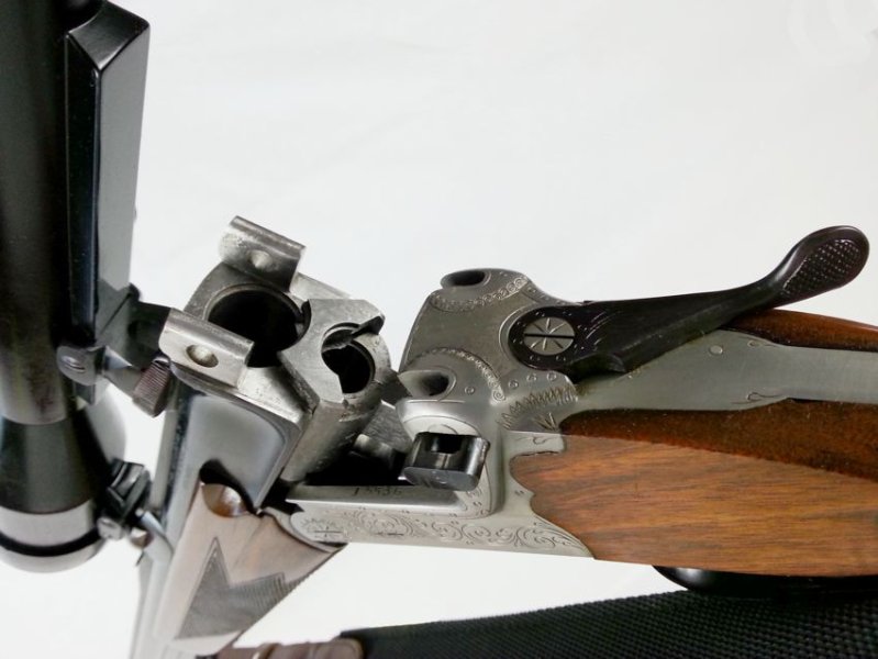 Bockbüchsflinte J.P. Sauer & Sohn Eckernförde Modell 54 / BBF54 Kal. 7x57R & 16/70 mit Zielfernrohr – Bild 4
