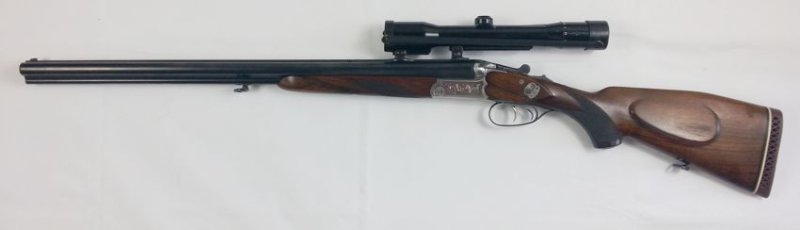 Sauer & Sohn Drilling Modell 3000 mit Original-Koffer & Zeiss Diavari 1,5-6x & Original-Köcher – Bild 2