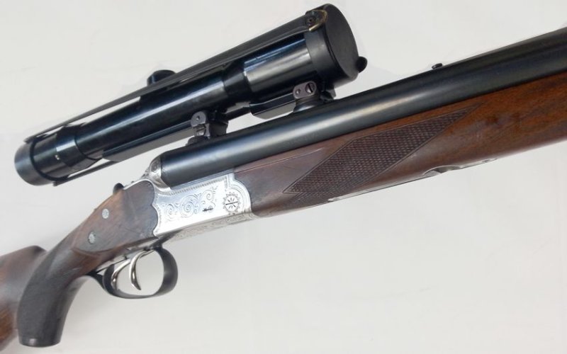 Sauer & Sohn Drilling Modell 3000 mit Original-Koffer & Zeiss Diavari 1,5-6x & Original-Köcher – Bild 5