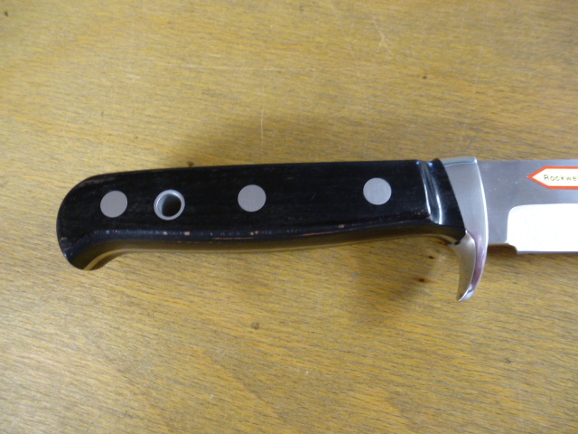 Puma Messer - Sedona - Nr. 12 5396 - Griffschalen aus Pakkaholz - Lederscheide in OVP - Bowie – Bild 6