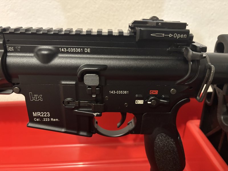 Heckler & Koch MR223 A3 16,5” – nur ca. 300 Schuss – HK-Zubehör – Originalkoffer – Bild 3