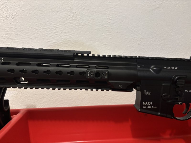 Heckler & Koch MR223 A3 16,5” – nur ca. 300 Schuss – HK-Zubehör – Originalkoffer – Bild 6