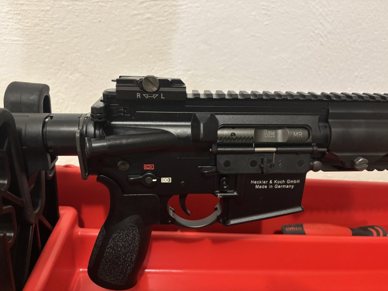 Heckler & Koch MR223 A3 16,5” – nur ca. 300 Schuss – HK-Zubehör – Originalkoffer – Bild 4