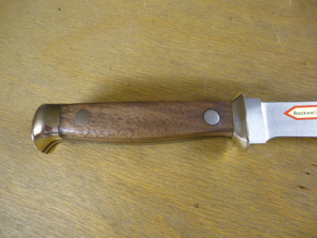 Puma Messer - Jagdnicker - Nr. 12 3587 - Griffschalen aus Walnussholz - Lederscheide in OVP – Bild 6