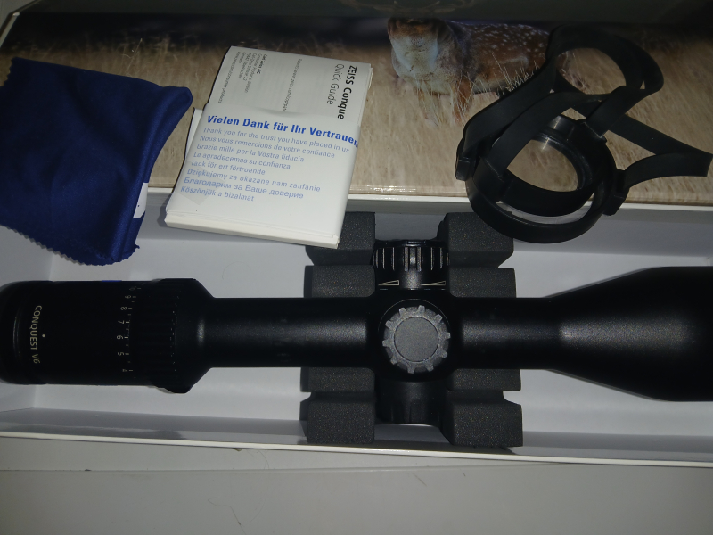 Zeiss V6 2-12x50, gebraucht, 30mm Mittelrohr [kein GPO, Swarovski, blaser, bender,dd] – Bild 2