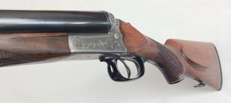 Sauer & Sohn Querflinte Modell „Royal“ – Kal. 12/70 – mit Ejektor im Original-Koffer – Bild 6
