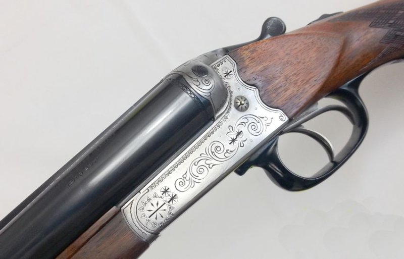 Sauer & Sohn Querflinte Modell „Royal“ – Kal. 12/70 – mit Ejektor im Original-Koffer – Bild 5