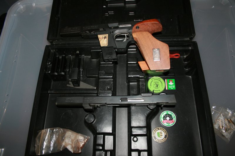 Walther GSP 22lr u. Wechselsatz 32 S&W kompet aus Erstbesitz! – Bild 1