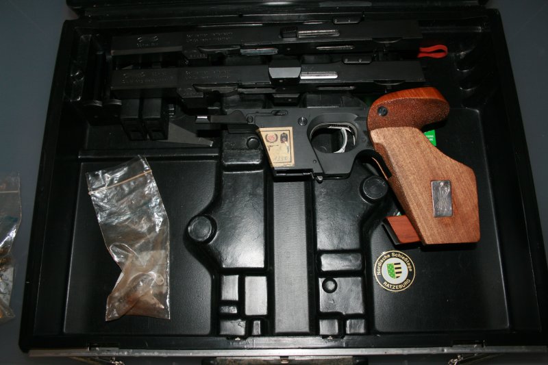 Walther GSP 22lr u. Wechselsatz 32 S&W kompet aus Erstbesitz! – Bild 3