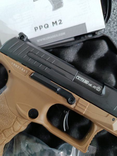 Walther PPQ RAM Paintball Tan mit zwei Magazinen – Bild 2
