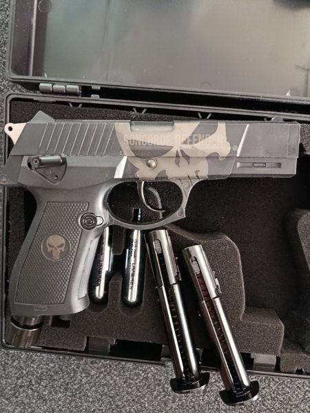 Combat Pistole Punisher Laserdruck Cal 0.50 Modell 2021 mit zwei Magazinen – Bild 2