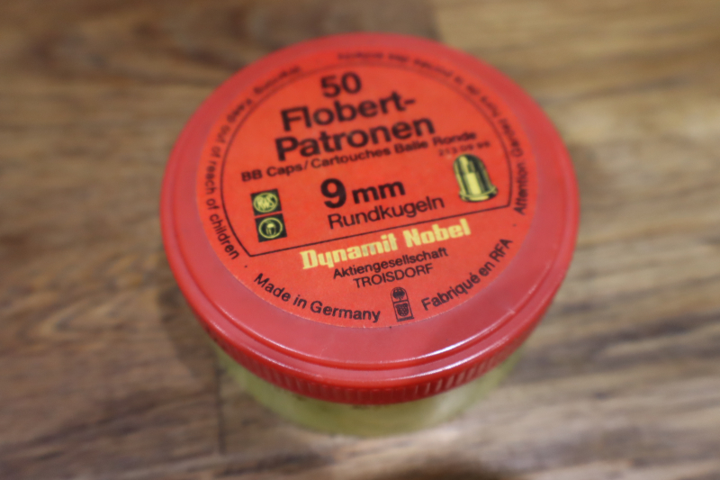 1 Packung 9mm Flobert Rundkugel – Bild 1