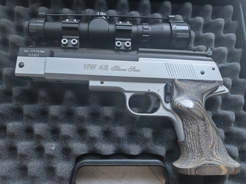 Weihrauch HW 45 Silver Star + Zielfernrohr – Bild 1