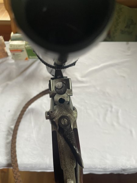 Ferlacher Bockbüchsflinte Cal. .223Rem. bzw Schrot 20/76 Swarovski Zielfernrohr Habicht 2,2-9x42 – Bild 5