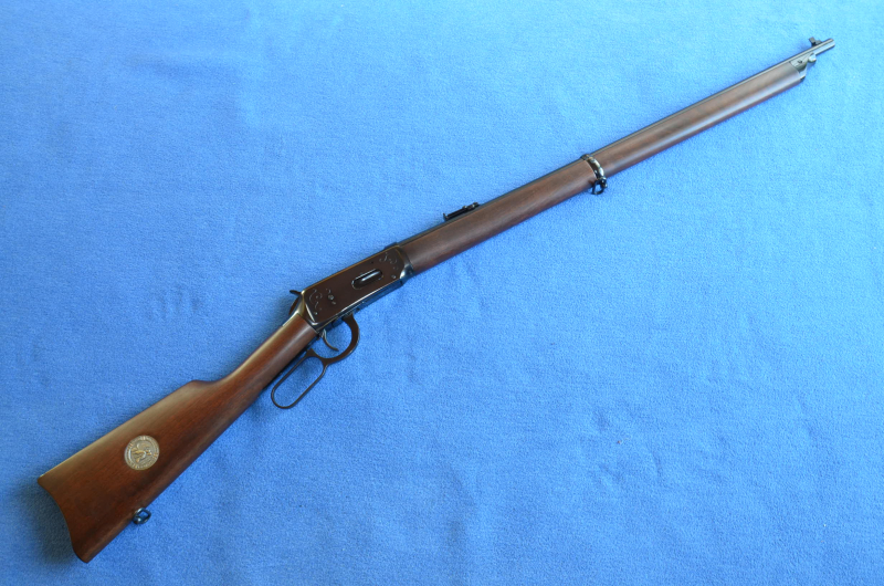 NEUWERTIGE UNTERHEBEL REPETIERBÜCHSE WINCHESTER 1894 NRA CENTENNIAL MUSKET 1871 - 1971 .30-30 – Bild 1