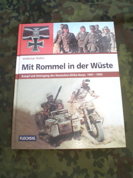 Antiquarisches Buch: Mit Rommel in der Wüste - Fachbuch – Bild 1
