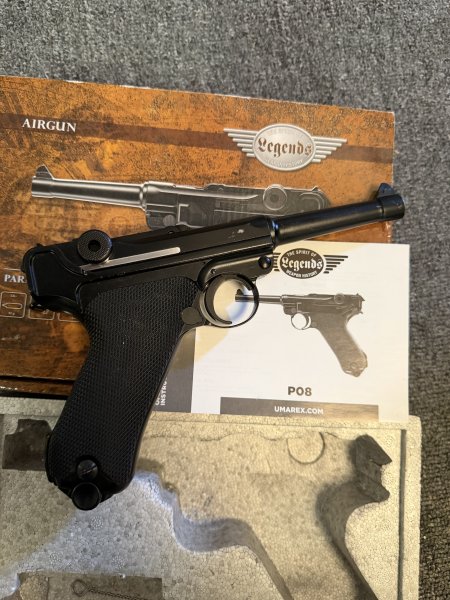 Legends P08 Co2 Pistole 4,5mm in OVP – Bild 2