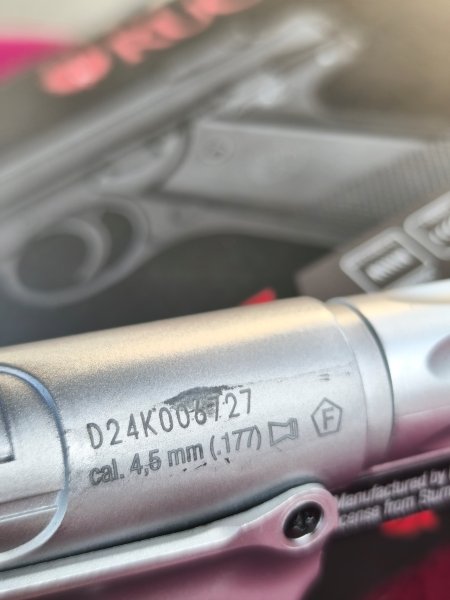 Luftpistole Ruger Mark lV ,4,5 mm Diabolo – Bild 5