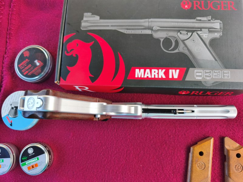 Luftpistole Ruger Mark lV ,4,5 mm Diabolo – Bild 6