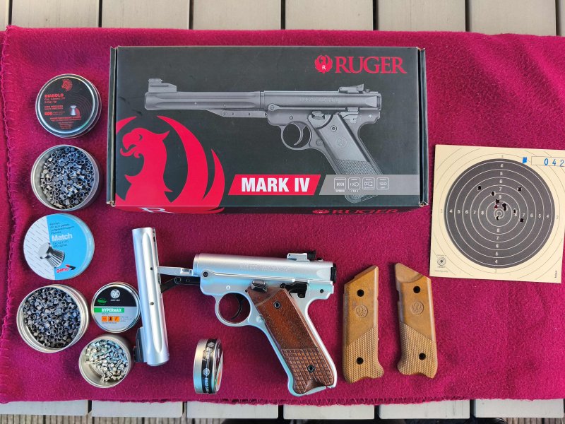 Luftpistole Ruger Mark lV ,4,5 mm Diabolo – Bild 3